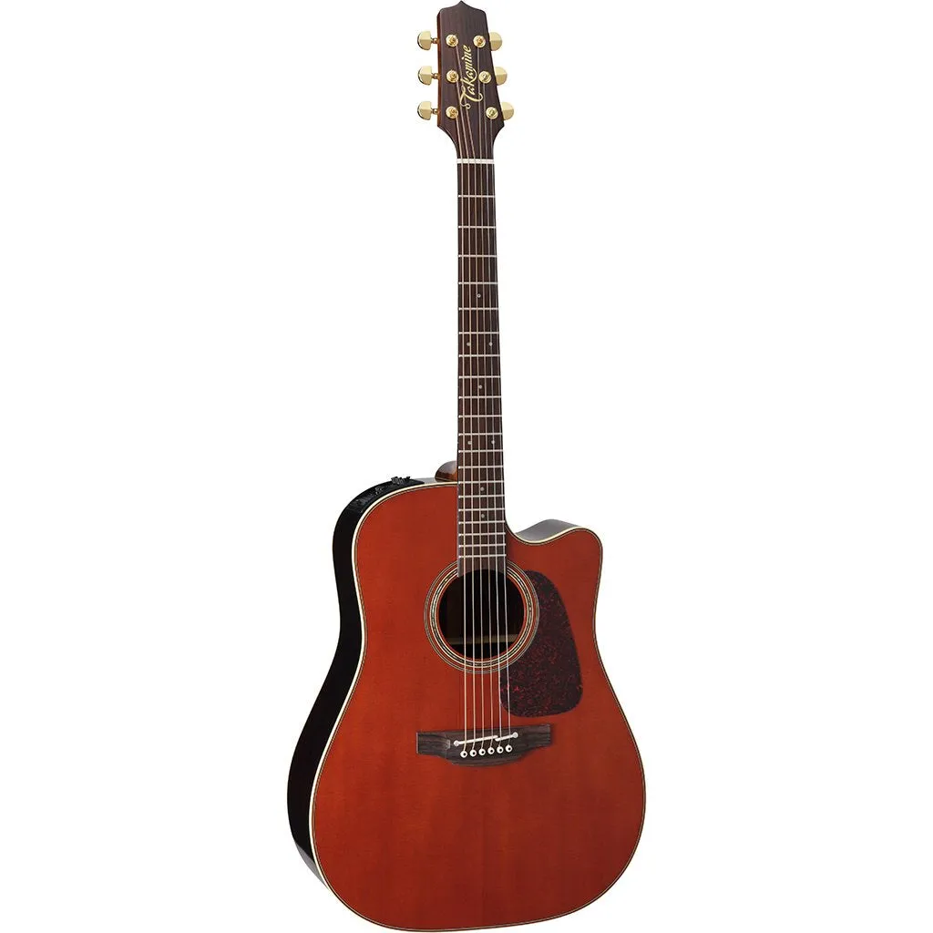 Takamine P5DC-WB Dreadnought Acoustic Guitar- Whiskey Brown