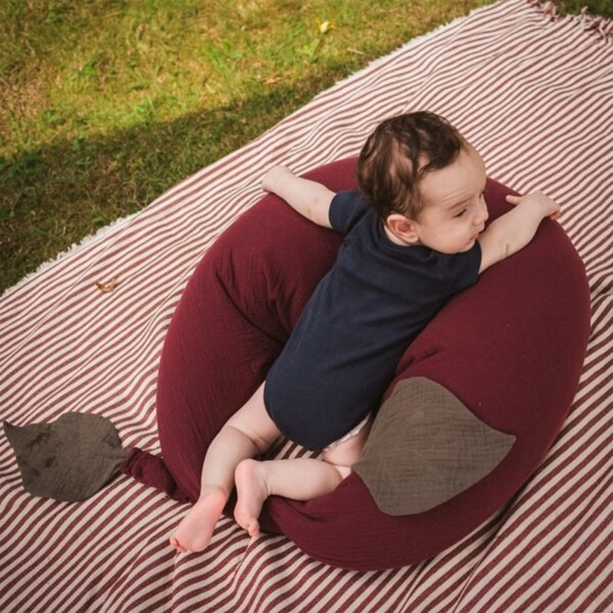 That's Mine Nursing Pillow Green