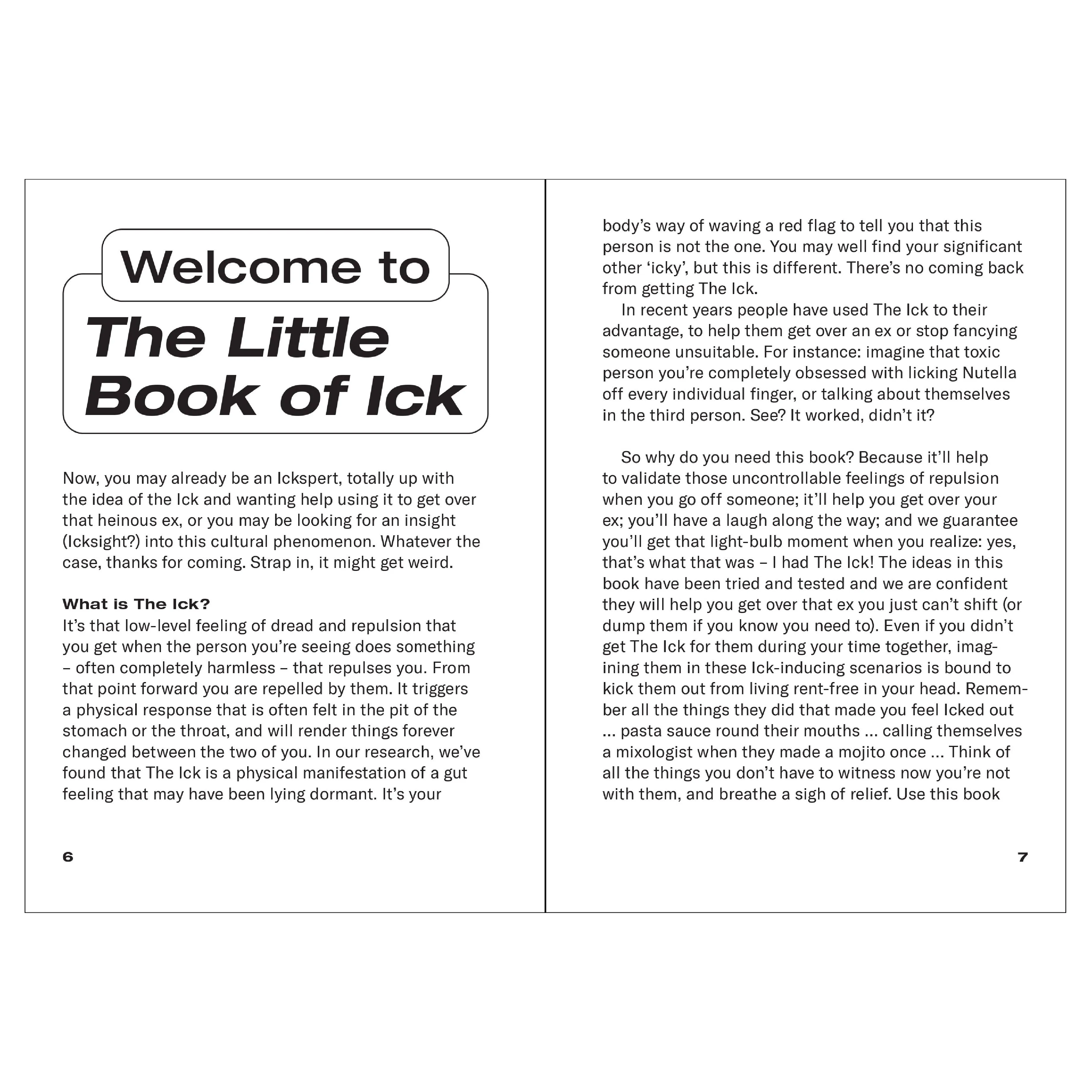 The Little Book of Ick: 50 Ways To Get Over Them For Good | Anna Burtt, Kitty Winks