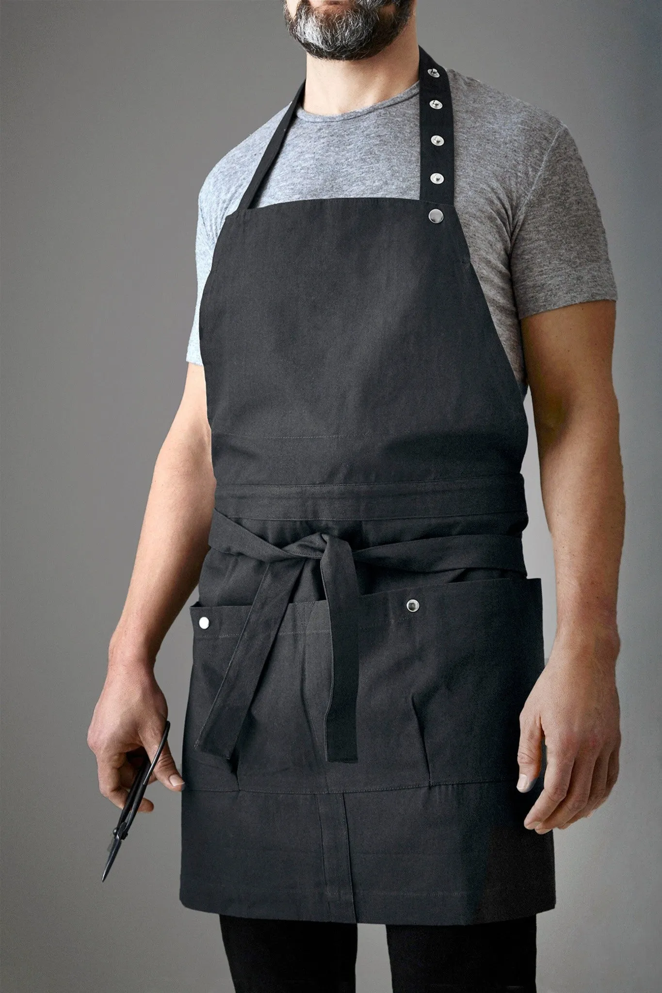 The Organic Company Creative And Garden Apron, Dark Grey