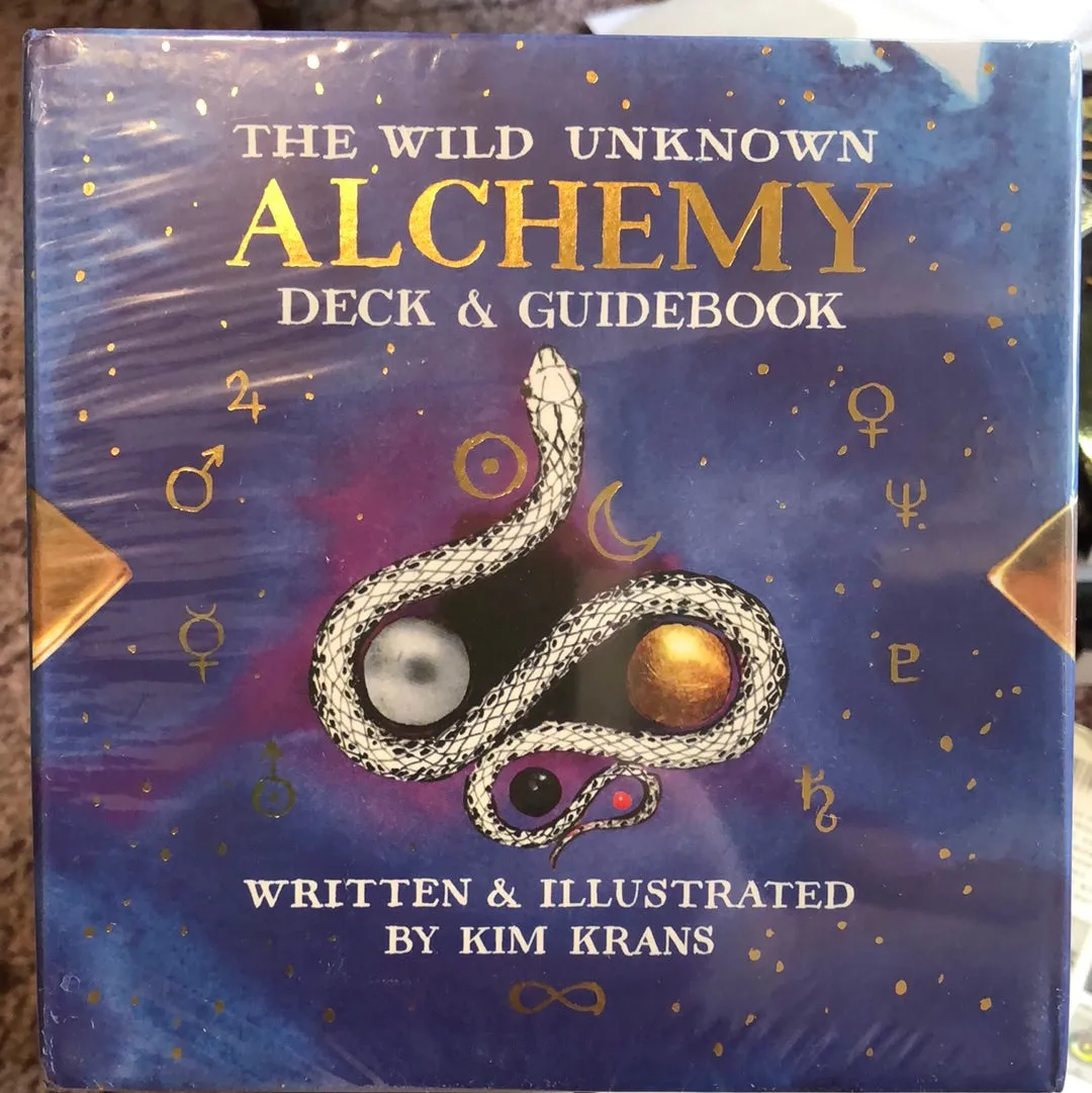 The Wild Unknown Alchemy Deck and Guidebook by Kim Krans