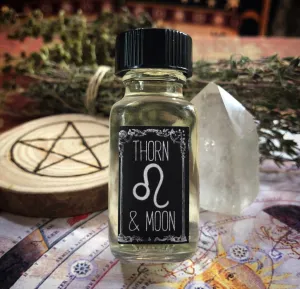 Thorn & Moon Zodiac Oil - Leo - Pure Essential Oils - Lavender, Rosemary, and Frankincense