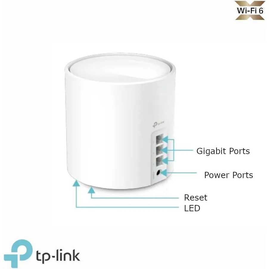 TP-Link Deco AX3000 Whole Home Wi-Fi Mesh System | DECOx50