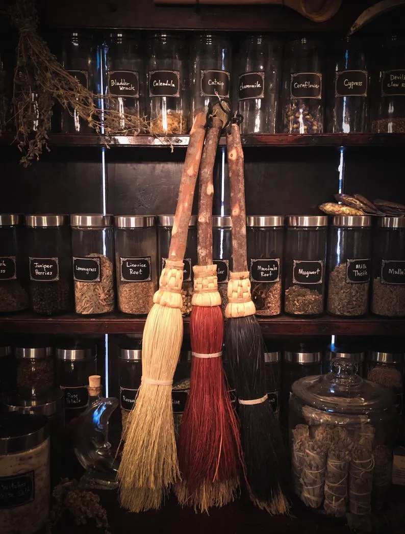 Traditional Broom - Hearth Broom - Witch's Besom