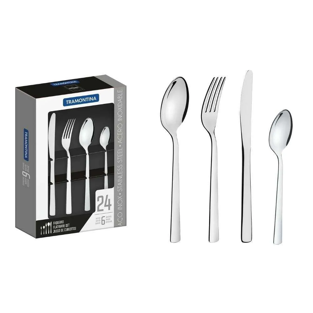 Tramontina Cutleria Oslo Flatware Set 24pc