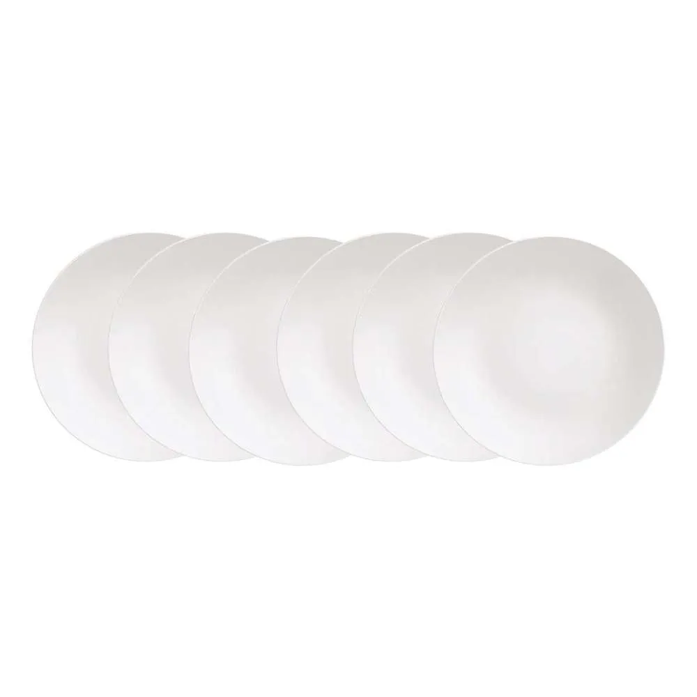 Tramontina Porcelain Leonora HO Dinner Plates 25cm 6pc