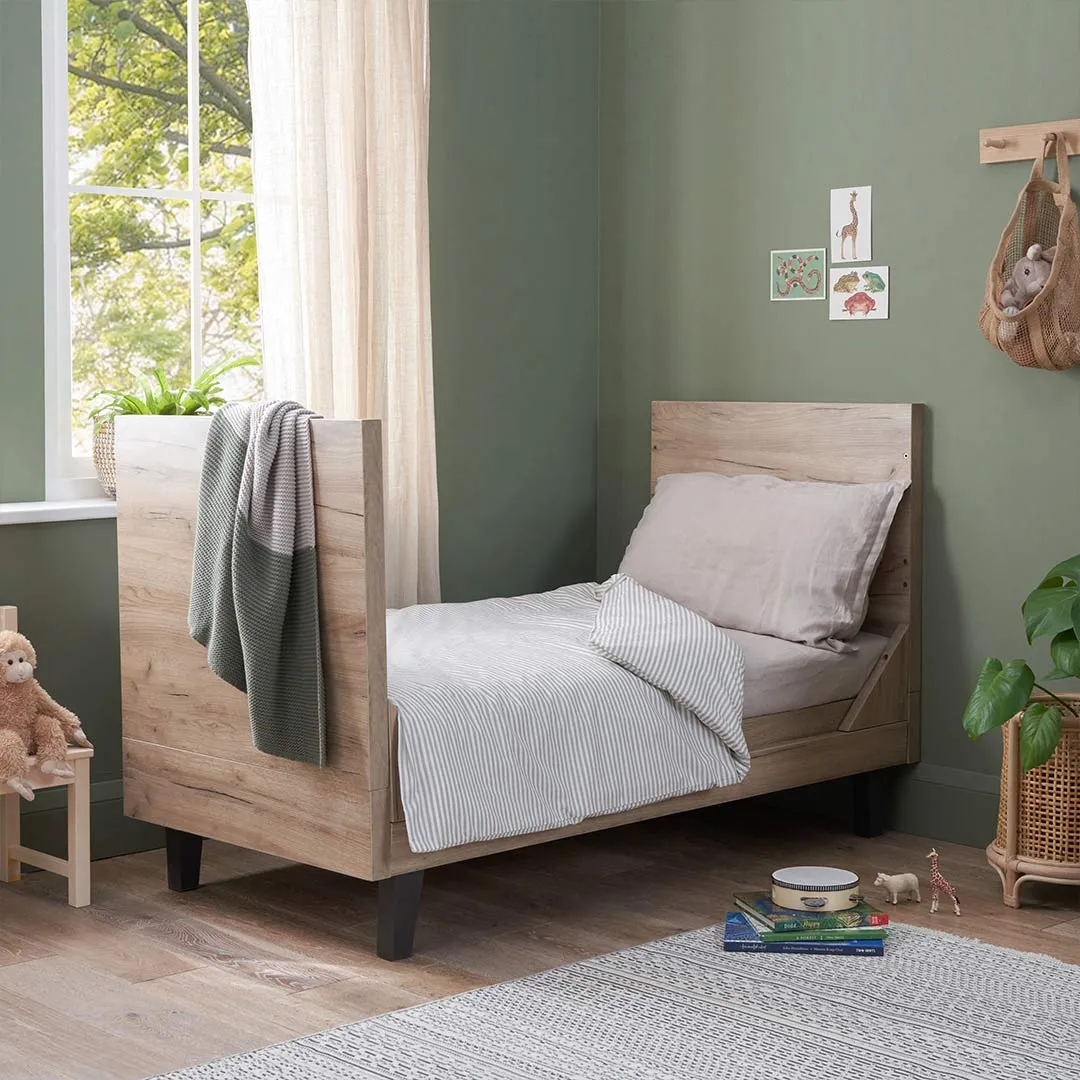 Tutti Bambini Como 3 Piece Room Set - Distressed Oak/Slate Grey
