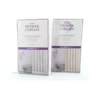 UBL Sateen Shower Curtain  1.8 x 1.8m Assorted #MA0014