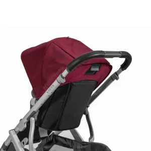 UPPAbaby VISTA Pushchair Leather Handlebar Cover - Black