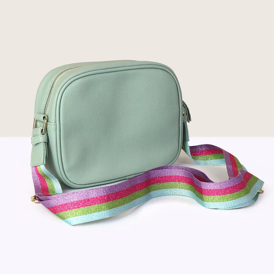 Vegan Leather Camera Bag | Mint
