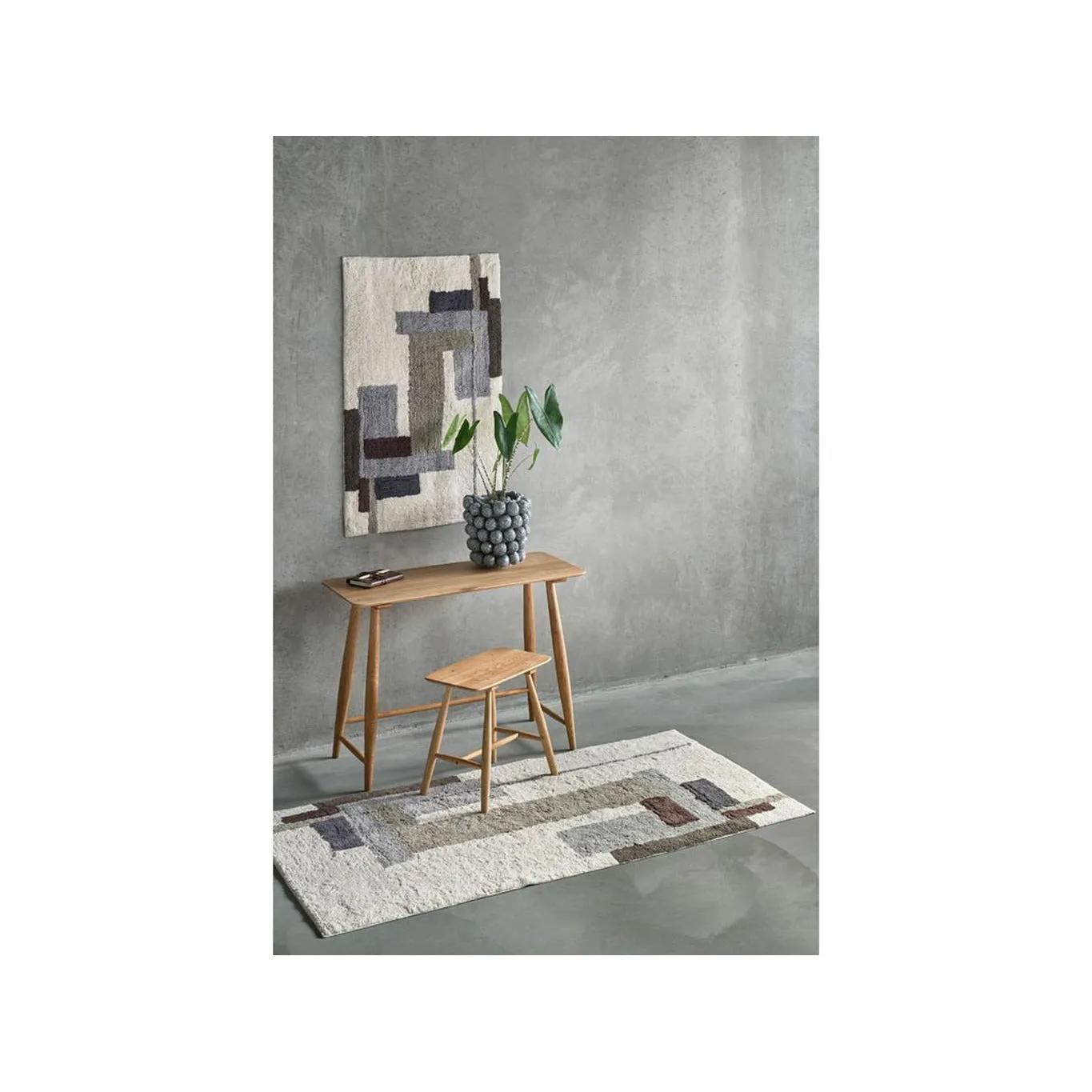Villa Collection Carpet 110x70 Cm, Grey