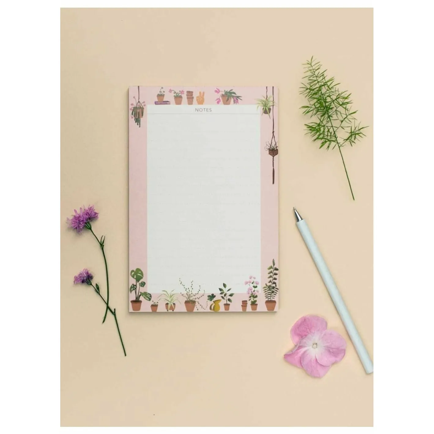Vissevasse Plants Blossom Notes Notepad