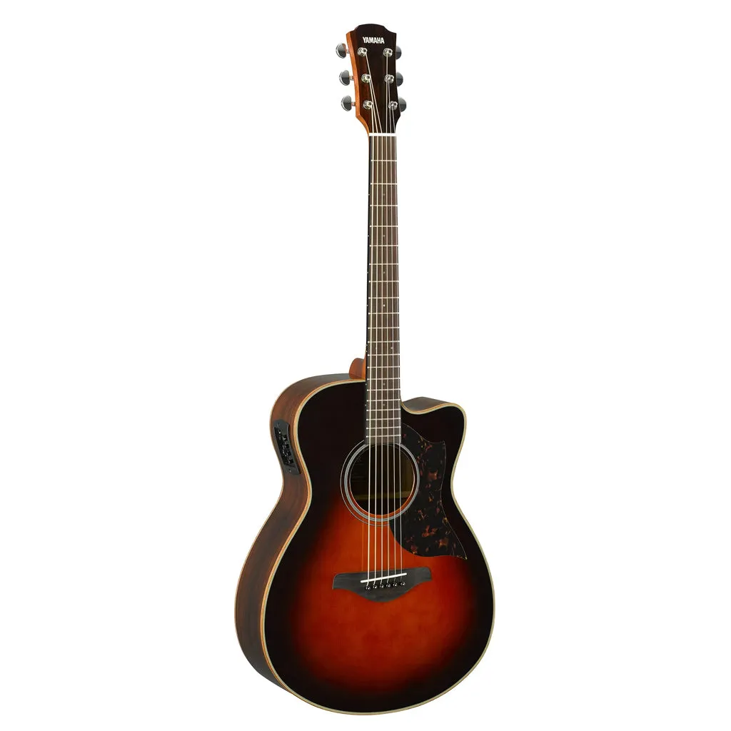 Yamaha AC1R Acoustic Guitar with Cutaway - Brown Sunburst
