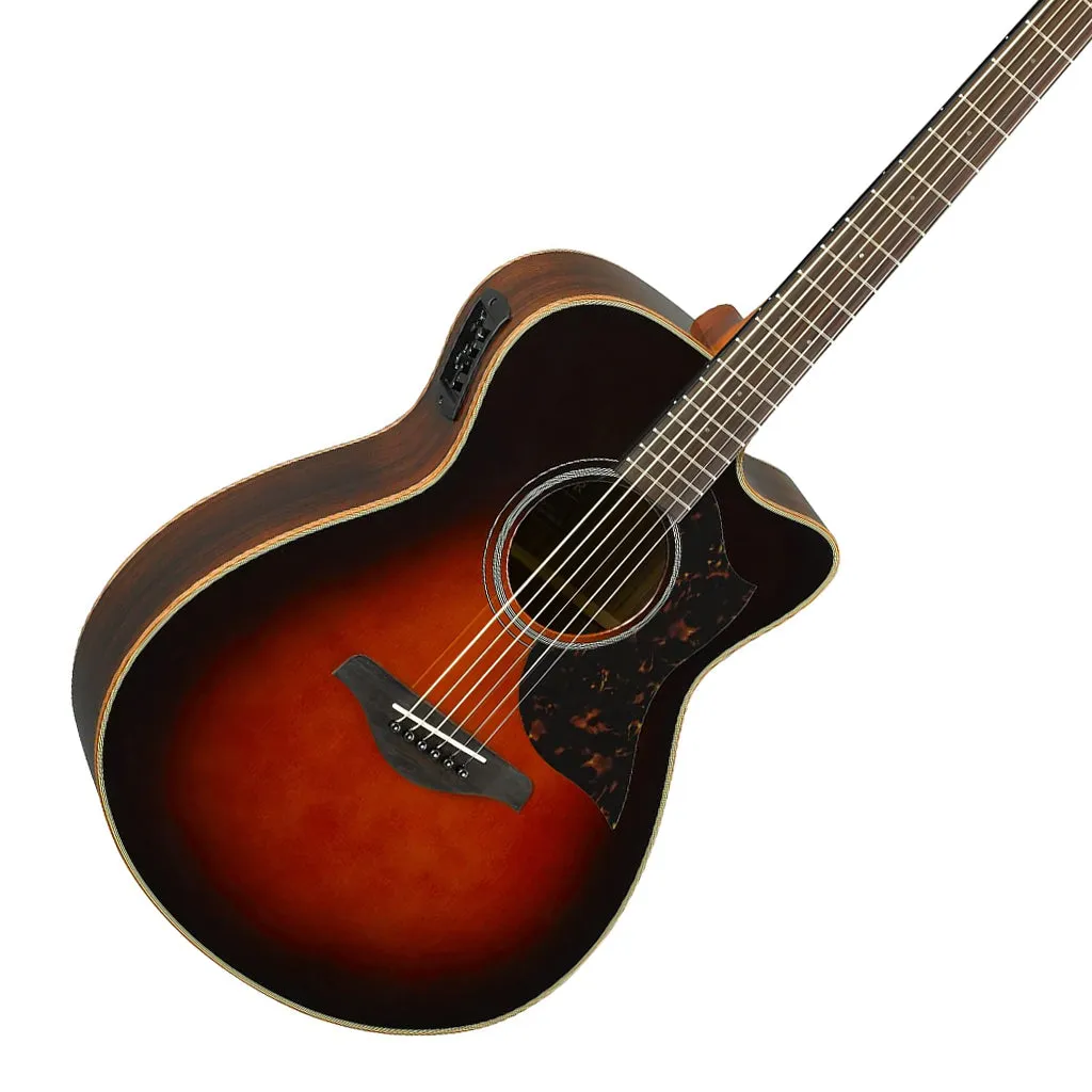 Yamaha AC1R Acoustic Guitar with Cutaway - Brown Sunburst